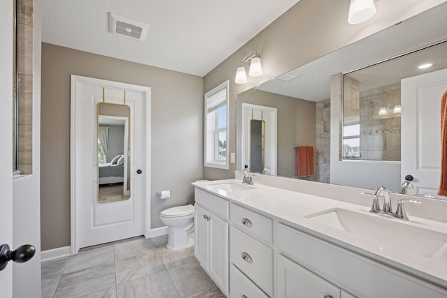 12745 39th St NE, Saint Michael, MN 55376 - full bath with double vanity and baseboards
