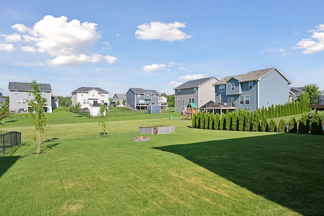 12745 39th St NE, Saint Michael, MN 55376 - view of yard featuring a residential view
