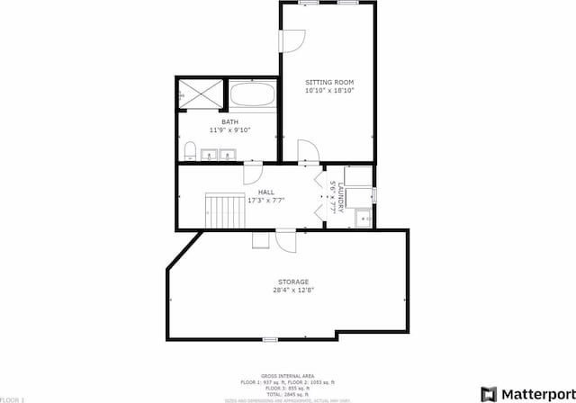 3343 Humboldt Ave S, Minneapolis, MN 55408 - view of room layout