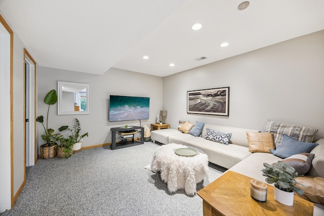 11810 191 1/2 Ave NW, Elk River, MN 55330 - living room featuring carpet flooring and recessed lighting