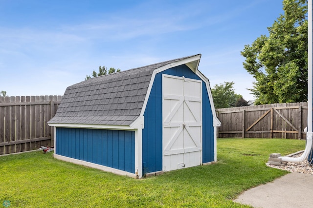 3318 Village Green Dr, Moorhead, MN 56560 - view of shed featuring a fenced backyard