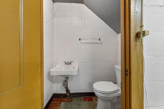 440 6th St, Lafayette, MN 56054 - half bath with toilet and a sink