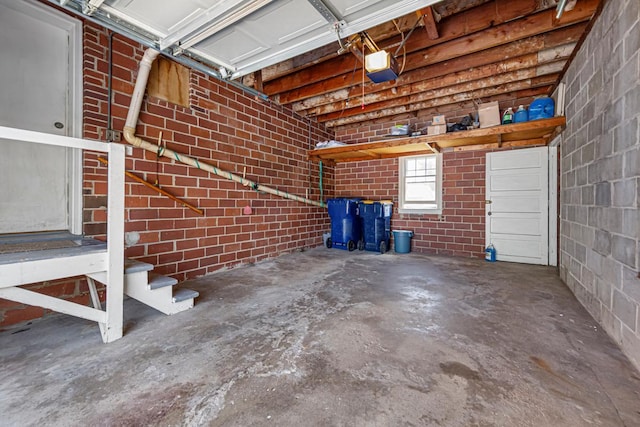 440 6th St, Lafayette, MN 56054 - garage featuring a garage door opener