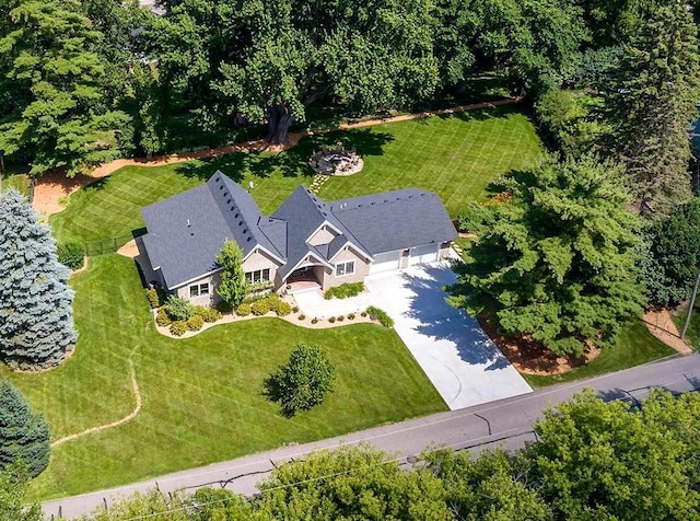 5815 Howards Point Rd, Shorewood, MN 55331 - aerial view of property and surrounding area