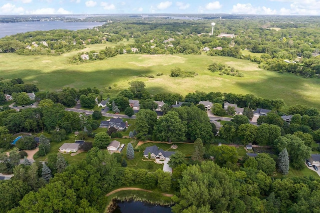 5815 Howards Point Rd, Shorewood, MN 55331 - aerial perspective of suburban area featuring a nearby body of water