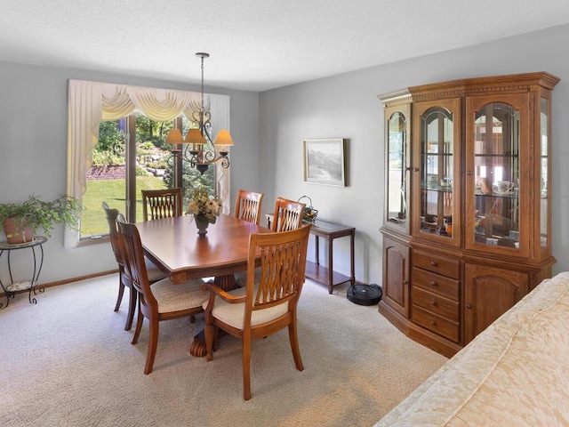 461 Dudley Ave, Shoreview, MN 55126 - dining room with light carpet and a chandelier