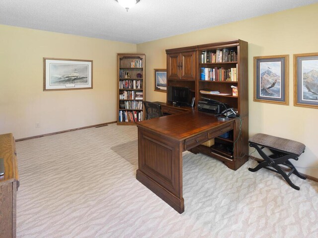 461 Dudley Ave, Shoreview, MN 55126 - carpeted home office featuring baseboards