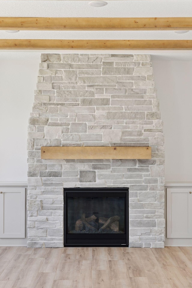 987 Island Lake Ave, Shoreview, MN 55126 - detailed view of a fireplace, wainscoting, and a decorative wall
