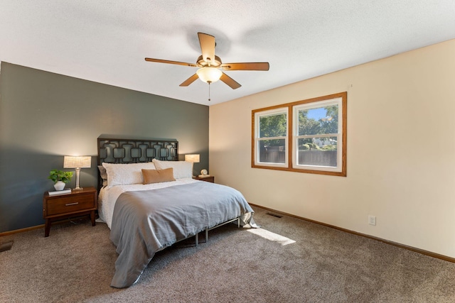 1111 Edgewater Ave, Arden Hills, MN 55112 - bedroom with carpet flooring and a ceiling fan