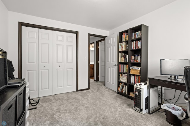 6028 59th Ave S, Fargo, ND 58104 - office area featuring light carpet