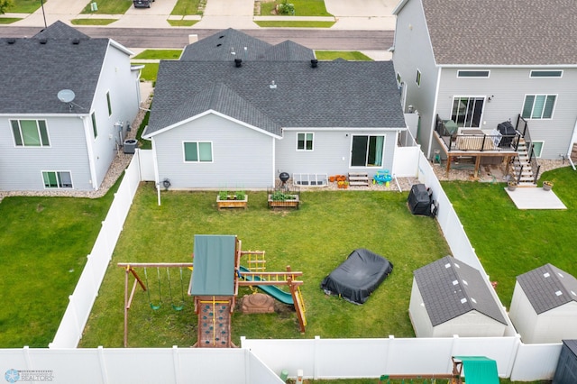 6028 59th Ave S, Fargo, ND 58104 - aerial view of property and surrounding area