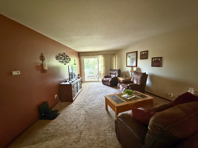 120 Demont Ave E Unit 208, Little Canada, MN 55117 - living room with carpet and a textured ceiling