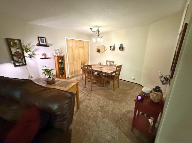 120 Demont Ave E Unit 208, Little Canada, MN 55117 - dining room featuring carpet and a chandelier