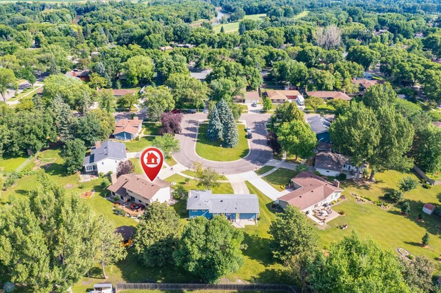 21 35th Ave NE, Fargo, ND 58102 - aerial overview of property's location with nearby suburban area