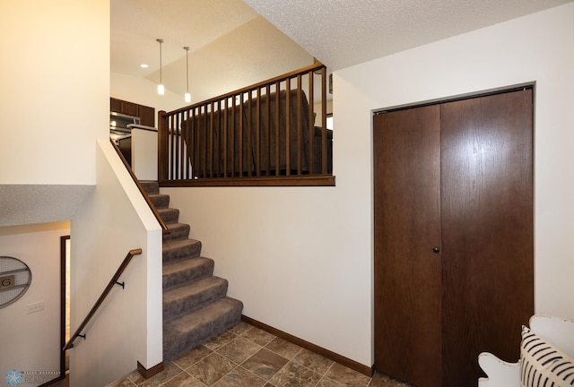 34 Cedar Dr, Mapleton, ND 58059 - stairs with baseboards