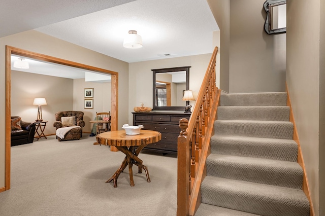 4803 Chantrey Pl, Minnetonka, MN 55345 - staircase with carpet