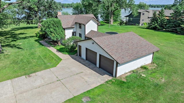 3322 277th Ave NW, Stanford Twp, MN 55040 - view from above of property