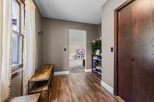 3322 277th Ave NW, Stanford Twp, MN 55040 - hallway with wood finished floors and baseboards