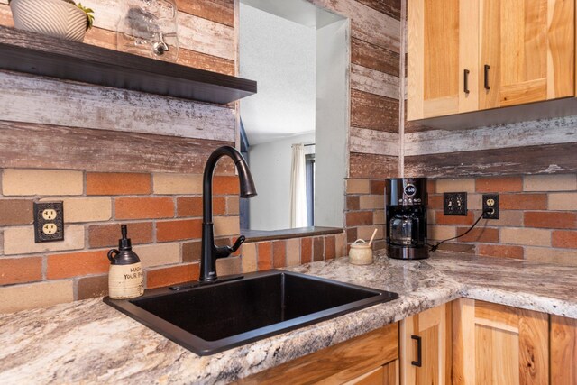 3322 277th Ave NW, Stanford Twp, MN 55040 - kitchen featuring a sink and light countertops
