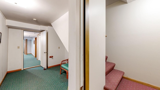 120 6th St SW, Chatfield, MN 55923 - basement with carpet flooring and stairway
