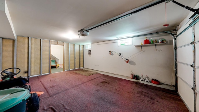 120 6th St SW, Chatfield, MN 55923 - garage featuring a garage door opener