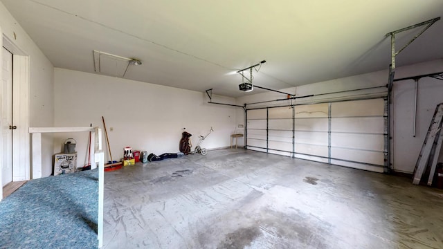 120 6th St SW, Chatfield, MN 55923 - garage featuring a garage door opener
