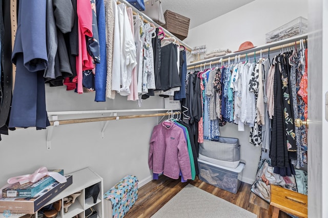 3437 26th Ave S, Fargo, ND 58103 - spacious closet featuring wood finished floors