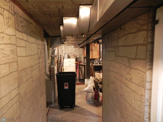 1610 9th St N, Fargo, ND 58102 - view of unfinished below grade area