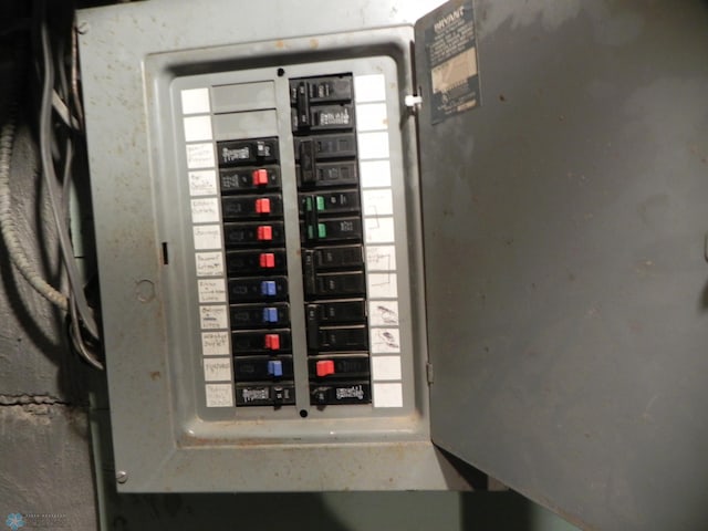 1610 9th St N, Fargo, ND 58102 - utility room featuring electric panel