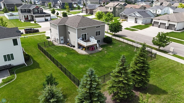 708 30th Ter E, West Fargo, ND 58078 - aerial view of residential area