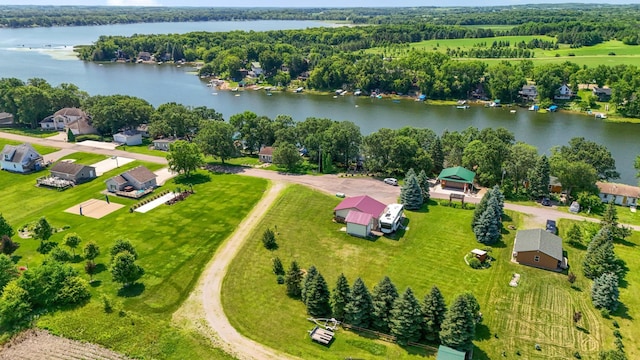 13491 80th St NW, Annandale, MN 55302 - drone / aerial view of a large body of water