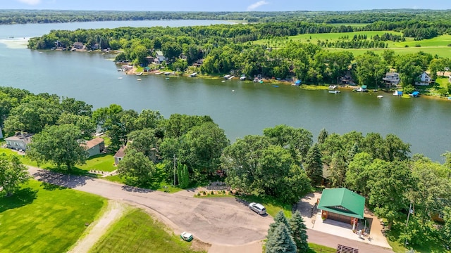 13491 80th St NW, Annandale, MN 55302 - drone / aerial view of a nearby body of water