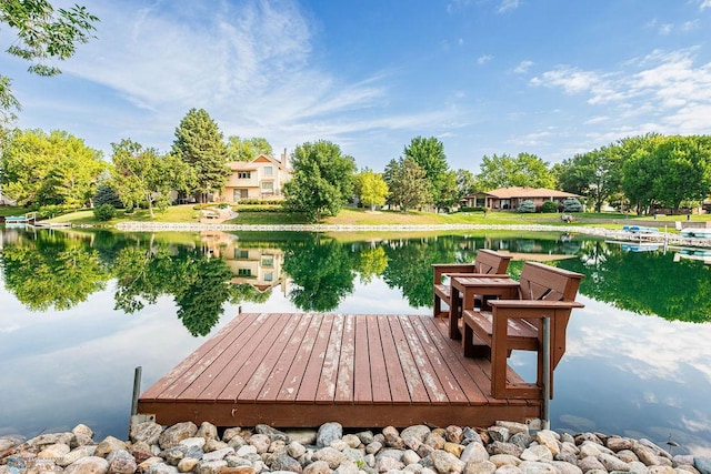 15 Fremont Dr S, Fargo, ND 58103 - dock with a water view