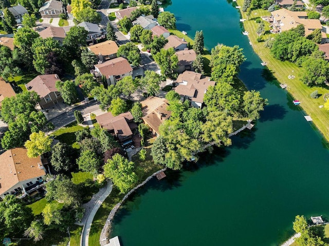 15 Fremont Dr S, Fargo, ND 58103 - aerial view of property and surrounding area with nearby suburban area and a nearby body of water