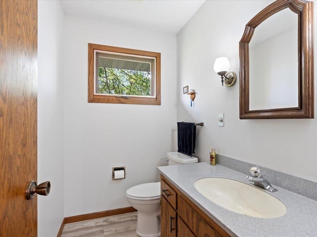 15170 141st Ave, Wadena, MN 56482 - bathroom featuring vanity and wood finished floors