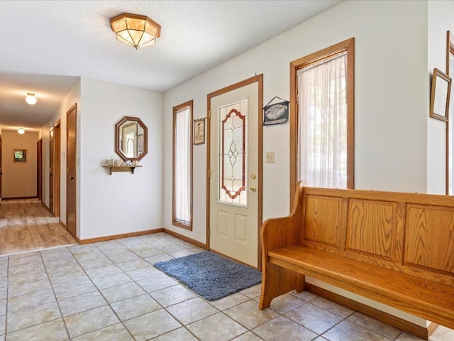 15170 141st Ave, Wadena, MN 56482 - entryway with healthy amount of natural light and light tile patterned flooring