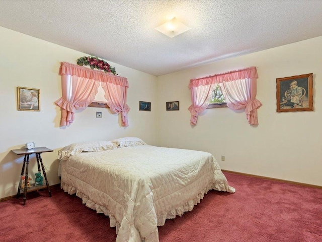 15170 141st Ave, Wadena, MN 56482 - carpeted bedroom with a textured ceiling