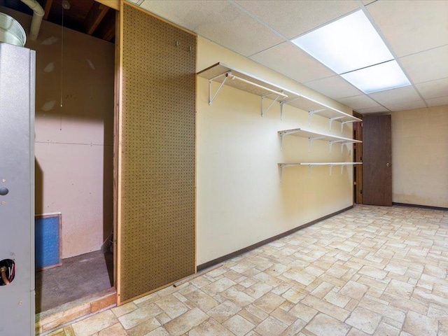 15170 141st Ave, Wadena, MN 56482 - walk in closet featuring stone finish floors