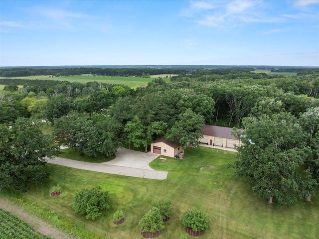 15170 141st Ave, Wadena, MN 56482 - view from above of property with a forest
