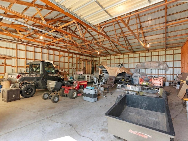15170 141st Ave, Wadena, MN 56482 - garage with metal wall