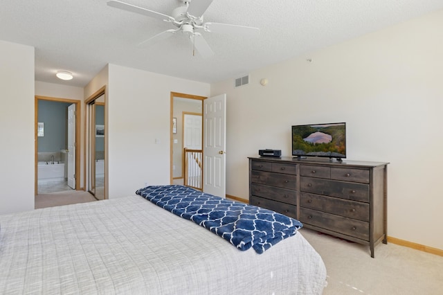 13915 52nd Ave N Unit 1204, Plymouth, MN 55446 - carpeted bedroom with baseboards and a ceiling fan