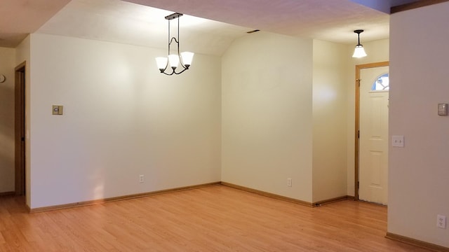 2236 Sacia Ln, Hudson, WI 54016 - empty room with light wood finished floors and baseboards