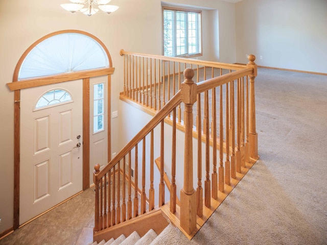 1618 Teton Ct NE, Rochester, MN 55906 - carpeted entryway featuring baseboards