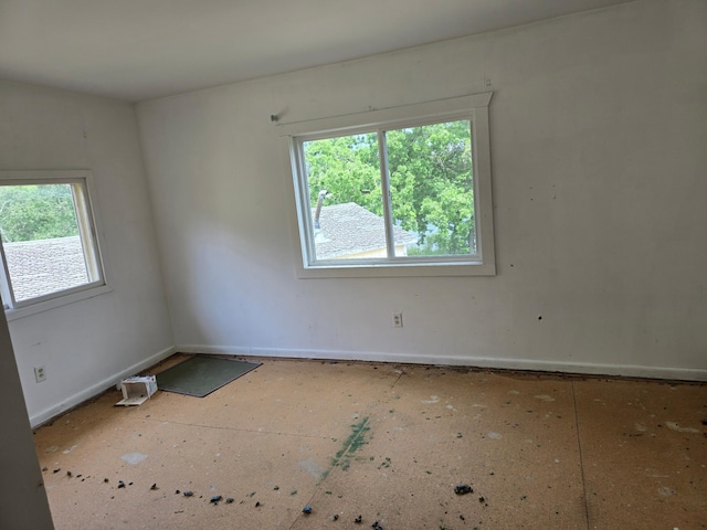 14901 County Highway 29, Burlington Twp, MN 56544 - unfurnished room featuring baseboards
