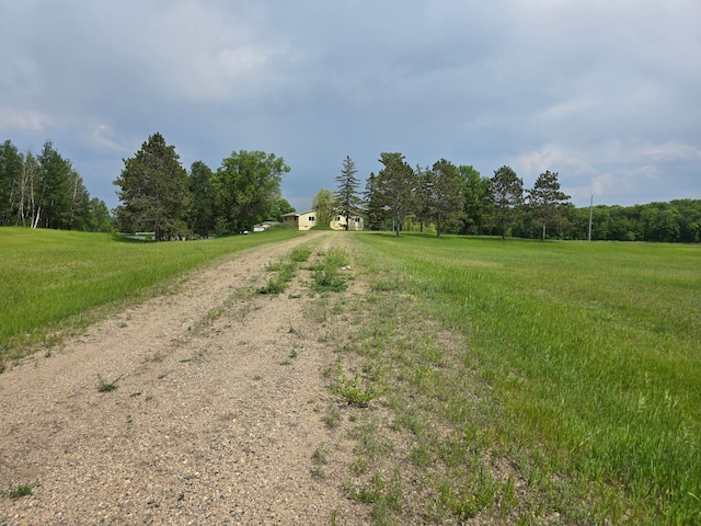14901 County Highway 29, Burlington Twp, MN 56544 - view of dirt / gravel driveway featuring a view of rural / pastoral area