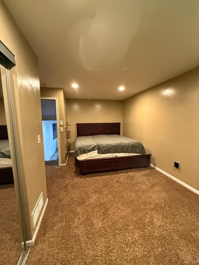 4527 Cushing Ave NW, Buffalo, MN 55313 - carpeted bedroom featuring recessed lighting