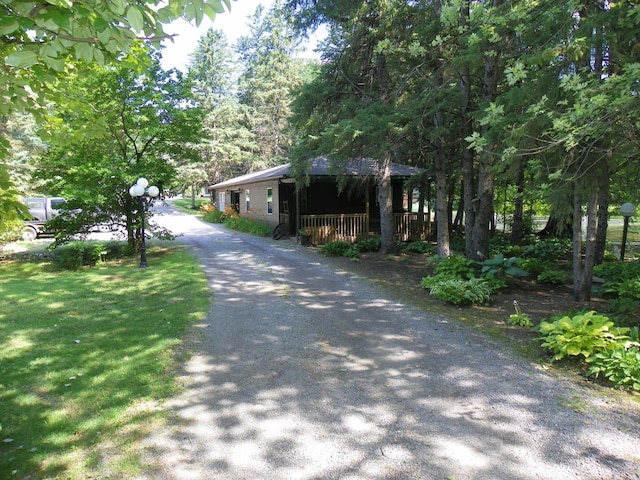 4527 Cushing Ave NW, Buffalo, MN 55313 - view of front facade featuring gravel driveway