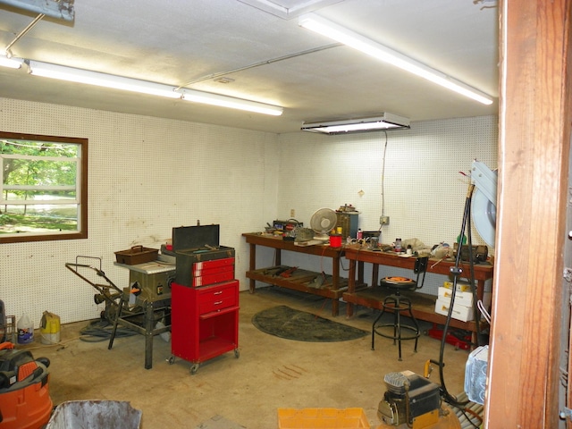 4527 Cushing Ave NW, Buffalo, MN 55313 - below grade area with a workshop area