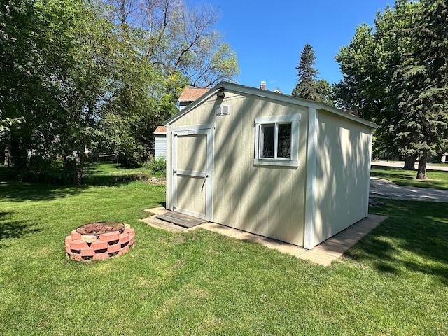 317 Clary St, Worthington, MN 56187 - view of shed