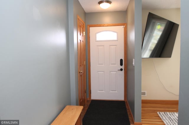 10628 Direct River Dr NW, Coon Rapids, MN 55433 - entryway featuring wood finished floors and baseboards
